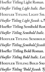 Hoefler Titling