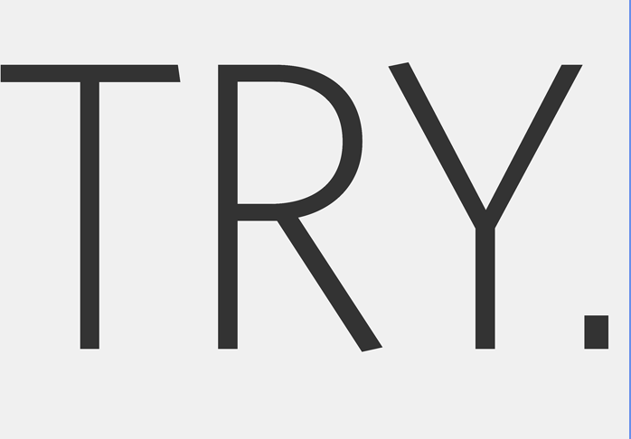 TRY.