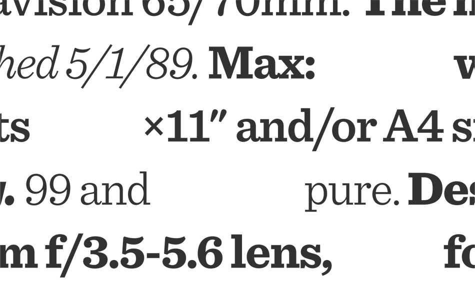 Sentinel’s Fractions by Hoefler&Co.